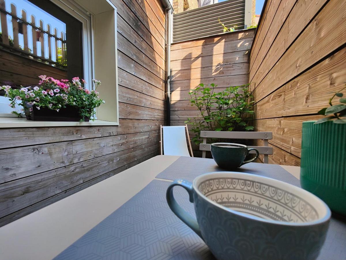 Apartamento Le Bienvenu - T2 Avec Terrasse Au Coeur De Malo Dunkirk Exterior foto